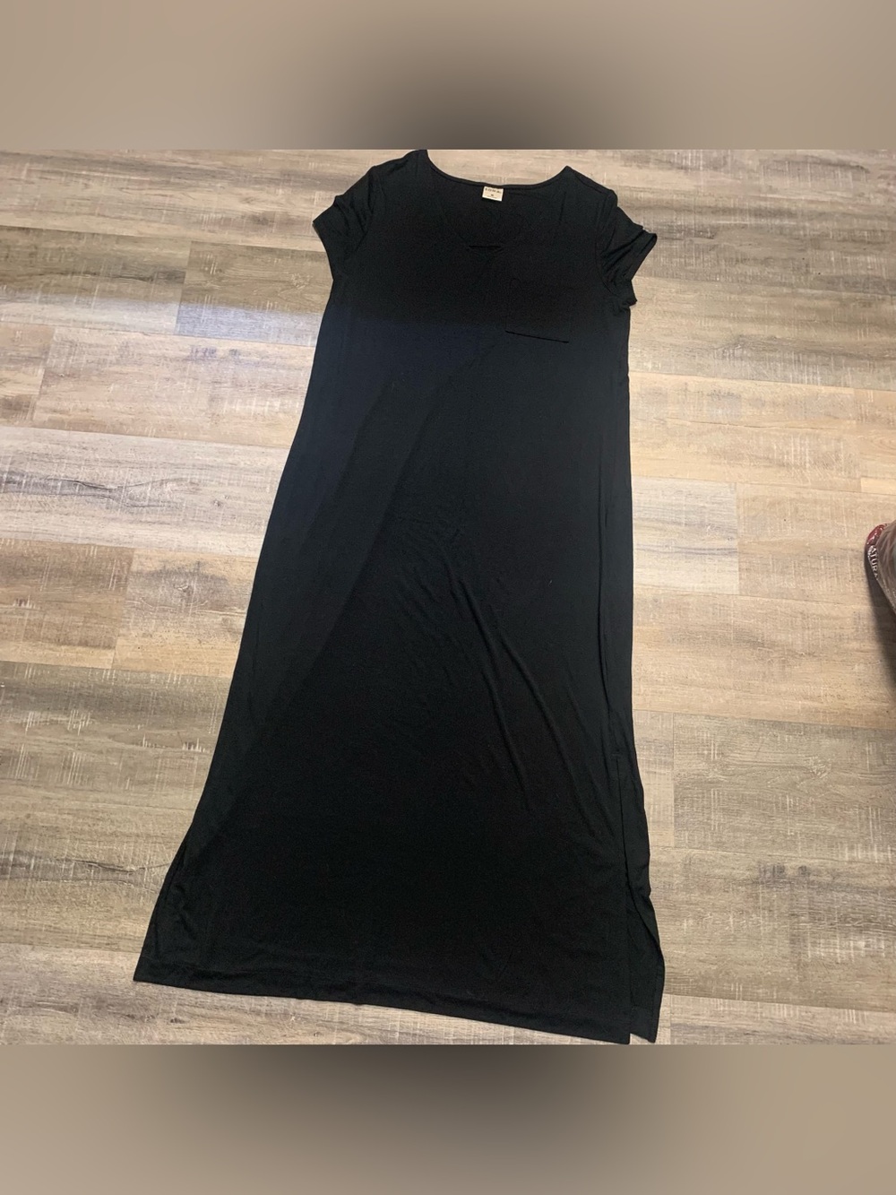 Soma Black Maxi Long Length Nightgown Women’s Medium
